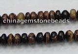 COP226 15.5 inches 5*8mm rondelle natural brown opal gemstone beads