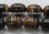 COP227 15.5 inches 15*20mm egg-shaped natural brown opal gemstone beads