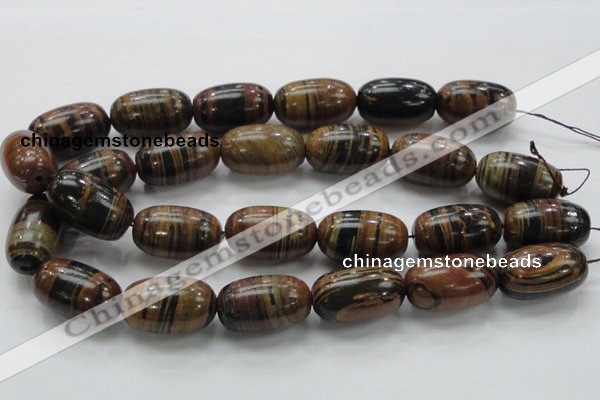 COP228 15.5 inches 20*30mm egg-shaped natural brown opal gemstone beads