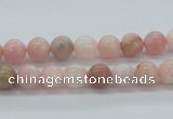 COP24 7mm smooth round natural pink opal beads Wholesale