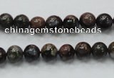 COP265 15.5 inches 8mm round natural grey opal gemstone beads