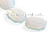 COP29 15 inch 8*20*28mm slab shape opal gemstone beads Wholesale