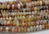 COP301 15.5 inches 2*4mm rondelle brandy opal gemstone beads wholesale