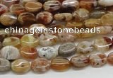 COP306 15.5 inches 6*8mm oval brandy opal gemstone beads wholesale