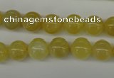 COP333 15.5 inches 10mm round yellow opal gemstone beads wholesale