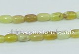 COP356 15.5 inches 5*8mm rice yellow opal gemstone beads wholesale