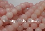 COP403 15.5 inches 8mm round Chinese pink opal gemstone beads