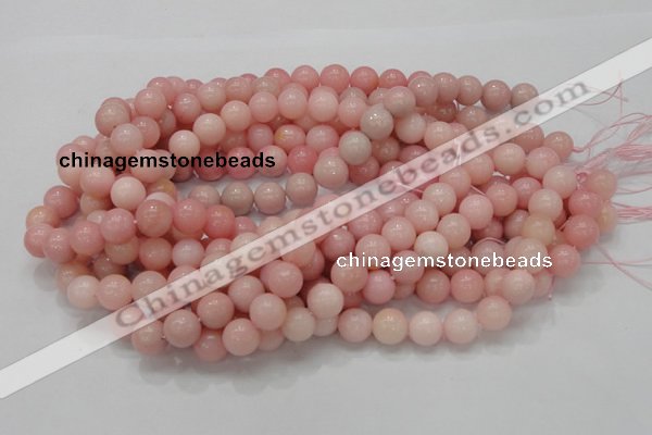 COP405 15.5 inches 12mm round Chinese pink opal gemstone beads