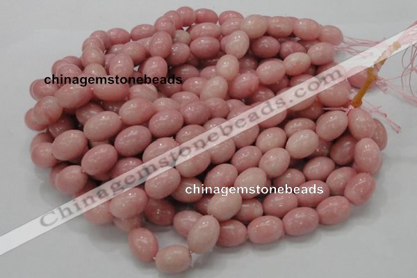 COP410 15.5 inches 13*18mm rice Chinese pink opal gemstone beads