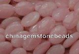 COP418 15.5 inches 10*14mm oval Chinese pink opal gemstone beads