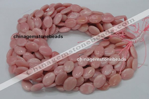 COP420 15.5 inches 18*25mm oval Chinese pink opal gemstone beads