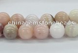 COP44 10mm smooth round natural pink opal beads Wholesale