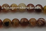 COP509 15.5 inches 6mm round natural red opal gemstone beads