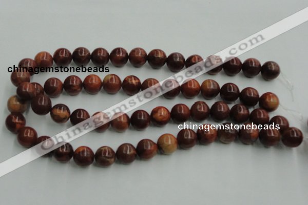 COP514 15.5 inches 14mm round red opal gemstone beads wholesale