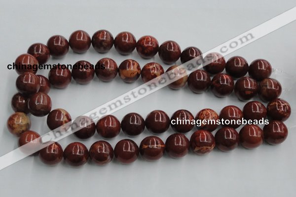 COP516 15.5 inches 18mm round red opal gemstone beads wholesale