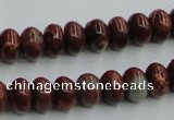 COP519 15.5 inches 6*10mm rondelle red opal gemstone beads wholesale