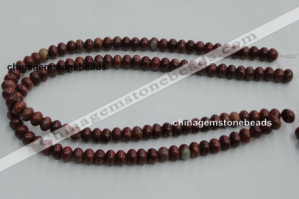 COP519 15.5 inches 6*10mm rondelle red opal gemstone beads wholesale