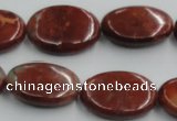 COP523 15.5 inches 18*25mm oval red opal gemstone beads wholesale