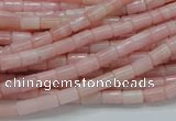 COP58 15.5 inches 4*7mm column natural pink opal gemstone beads