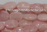 COP64 15.5 inches 12*16mm oval natural pink opal gemstone beads