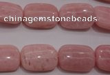 COP83 15.5 inches 12*16mm rectangle natural pink opal gemstone beads