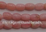 COP85 15.5 inches 4*6mm drum natural pink opal gemstone beads