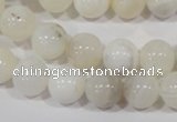 COP903 15.5 inches 12mm round natural white opal gemstone beads