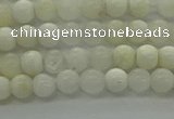 COP920 15.5 inches 4mm round white opal gemstone beads