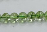 COQ01 16 inches 10mm round dyed olive quartz beads wholesale