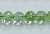 COQ03 16 inches 4mm round dyed olive quartz beads wholesale