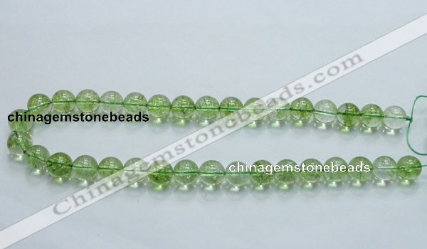 COQ04 16 inches 6mm round dyed olive quartz beads wholesale