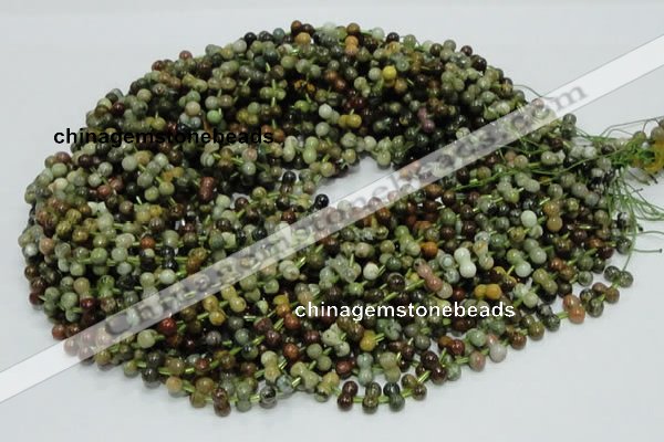 COS01 15.5 inches 5*9mm bone shape ocean stone beads wholesale