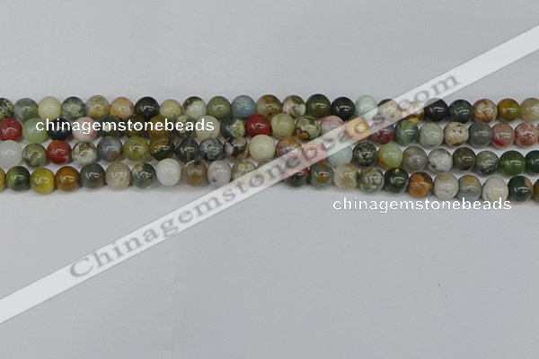 COS221 15.5 inches 6mm round ocean stone beads wholesale