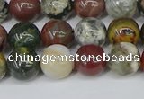 COS222 15.5 inches 8mm round ocean stone beads wholesale