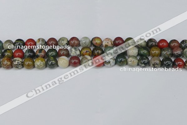 COS222 15.5 inches 8mm round ocean stone beads wholesale