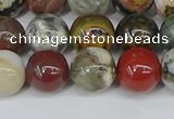 COS223 15.5 inches 10mm round ocean stone beads wholesale