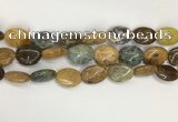 COS261 15.5 inches 15*20mm oval ocean stone beads wholesale