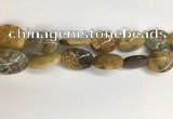 COS262 15.5 inches 18*25mm oval ocean stone beads wholesale