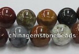 COS41 15.5 inches 12mm round ocean stone beads wholesale