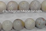 COS60 15.5 inches 13mm round ocean stone beads wholesale