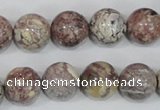 COT04 15.5 inches 14mm round osmanthus stone beads wholesale