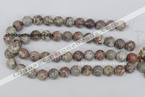 COT04 15.5 inches 14mm round osmanthus stone beads wholesale