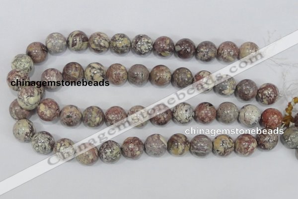 COT05 15.5 inches 16mm round osmanthus stone beads wholesale