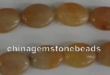 COV101 15.5 inches 12*16mm oval pink aventurine beads wholesale