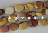 COV12 15.5 inches 8*10mm oval mookaite gemstone beads wholesale