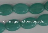 COV121 15.5 inches 13*18mm oval candy jade beads wholesale