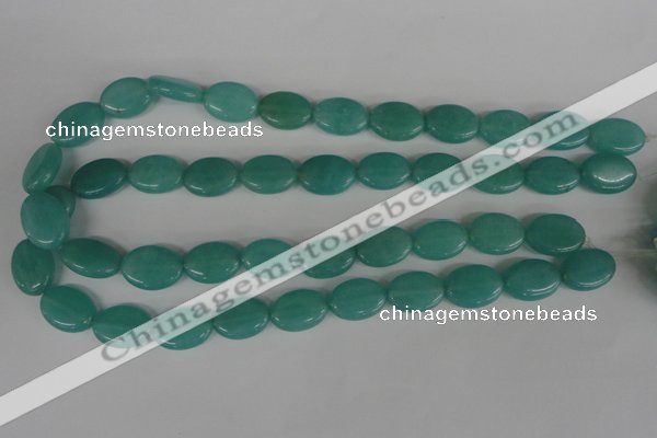 COV121 15.5 inches 13*18mm oval candy jade beads wholesale