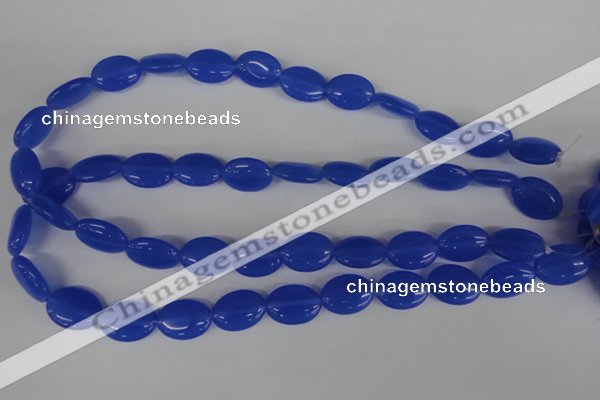 COV122 15.5 inches 13*18mm oval candy jade beads wholesale