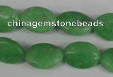 COV124 15.5 inches 13*18mm oval candy jade beads wholesale