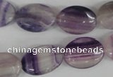 COV135 15.5 inches 13*18mm oval fluorite gemstone beads wholesale